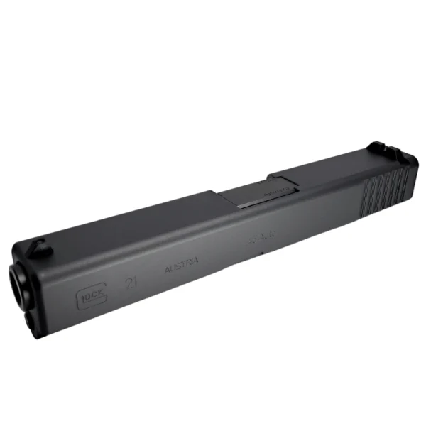 Glock 21 Gen 3 OEM slide – rear side view